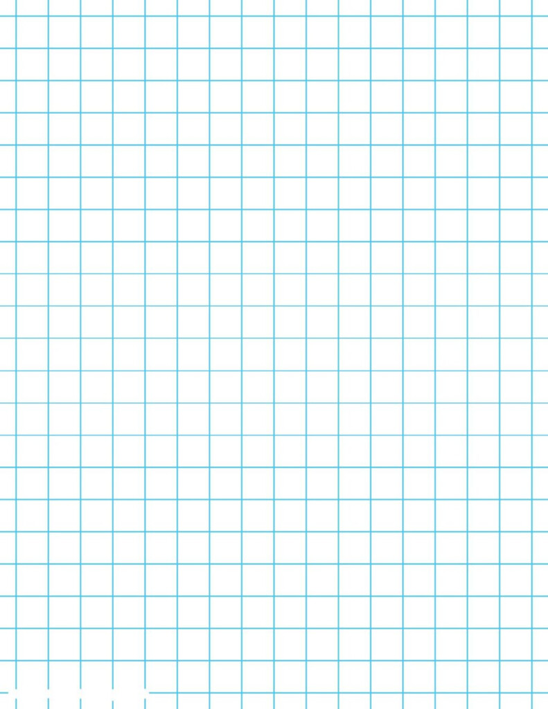 1 2 Inch Printable Graph Paper PDF Free Template