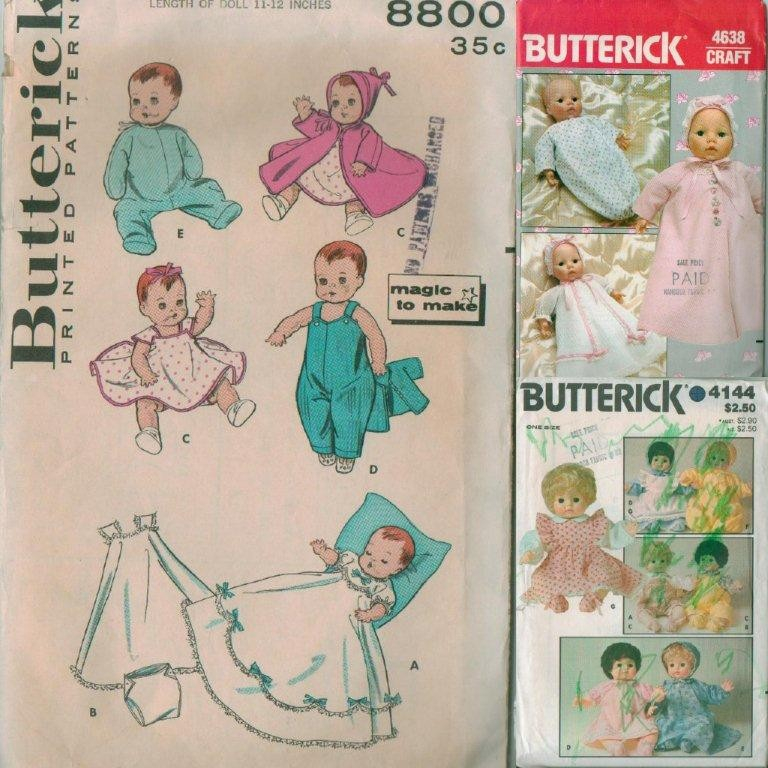 12 Inch Free Printable 12 Inch Doll Clothes Patterns