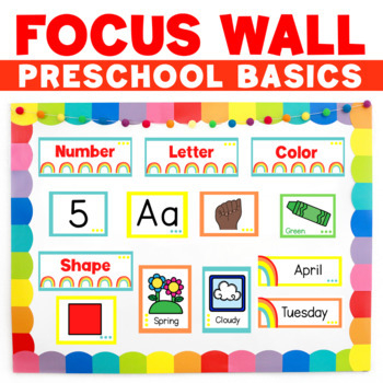 20 Free Preschool Focus Wall Printables BozenkaAdbul