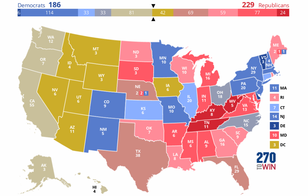 2025 Electoral Map Projection Pdf Ruby Sanaa