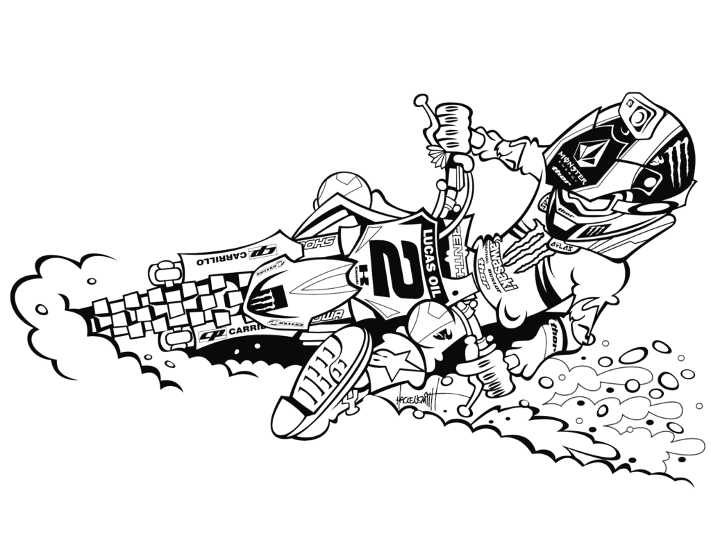 36 Dirt Bike Coloring Pages Free Printable For Kids And Adults
