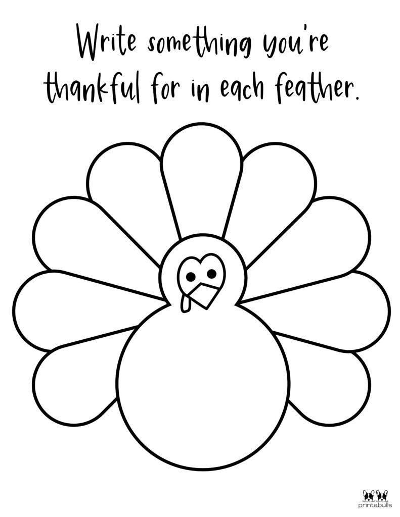 39 I Am Thankful For 39 Printables 10 Unique Worksheets Printabulls 