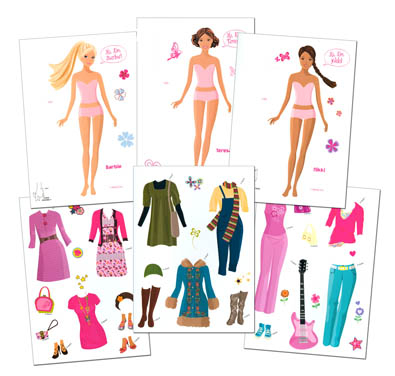 7 Best Images Of Barbie Paper Dolls Printable Free Printable Barbie 