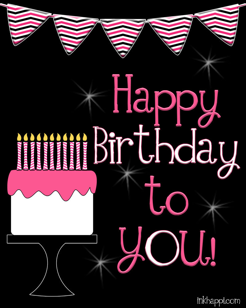 9 Best Images Of Free Printable Birthday Posters Free Printable Happy 