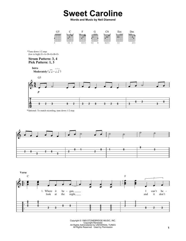 Acoustic Guitar Free Guitar Sheet Music For Popular Songs Printable 