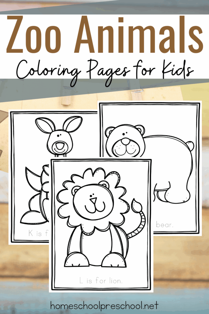 At The Zoo Part 2 Printable Preschool Printables Zoo Vrogue co