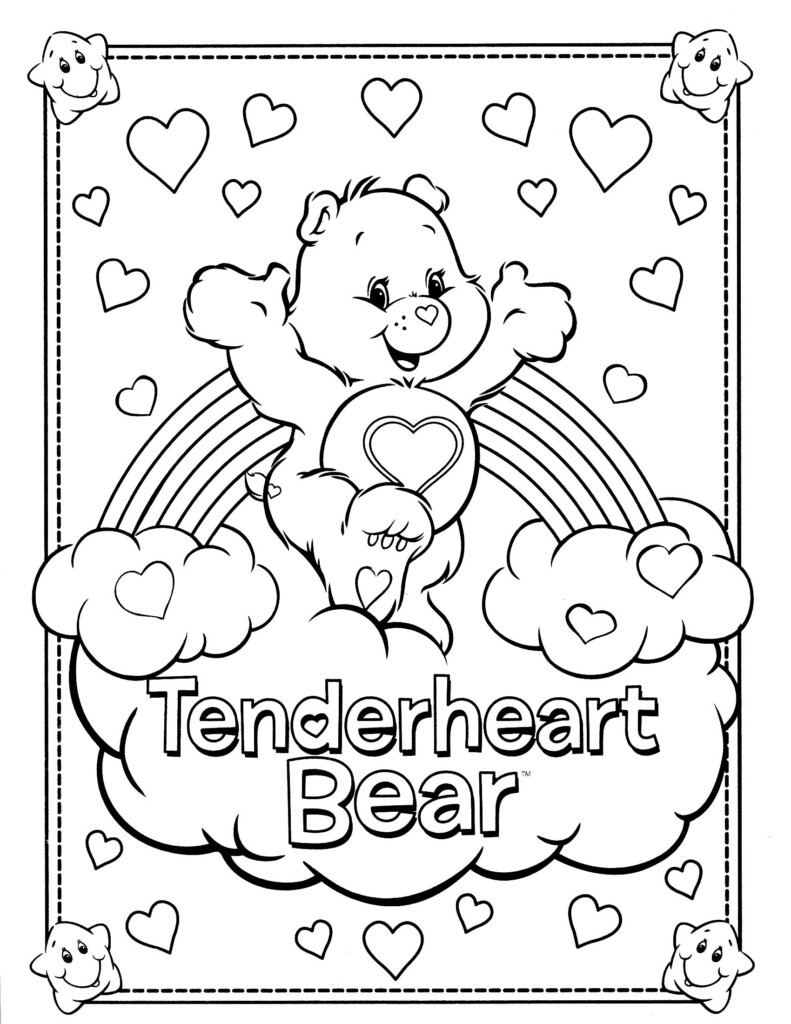 Baby Care Bears Coloring Pages At GetColorings Free Printable 