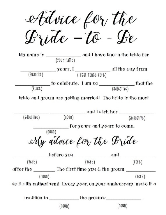 Bachelorette Mad Libs Printable Free Free Templates Printable