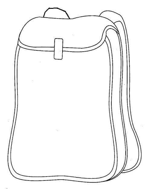 Backpack Coloring Pages Free Printable Coloring Pages For Kids