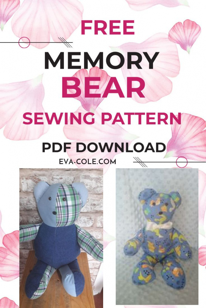 Beginner Memory Bear Sewing Pattern Free Printable Daily FREE Printable
