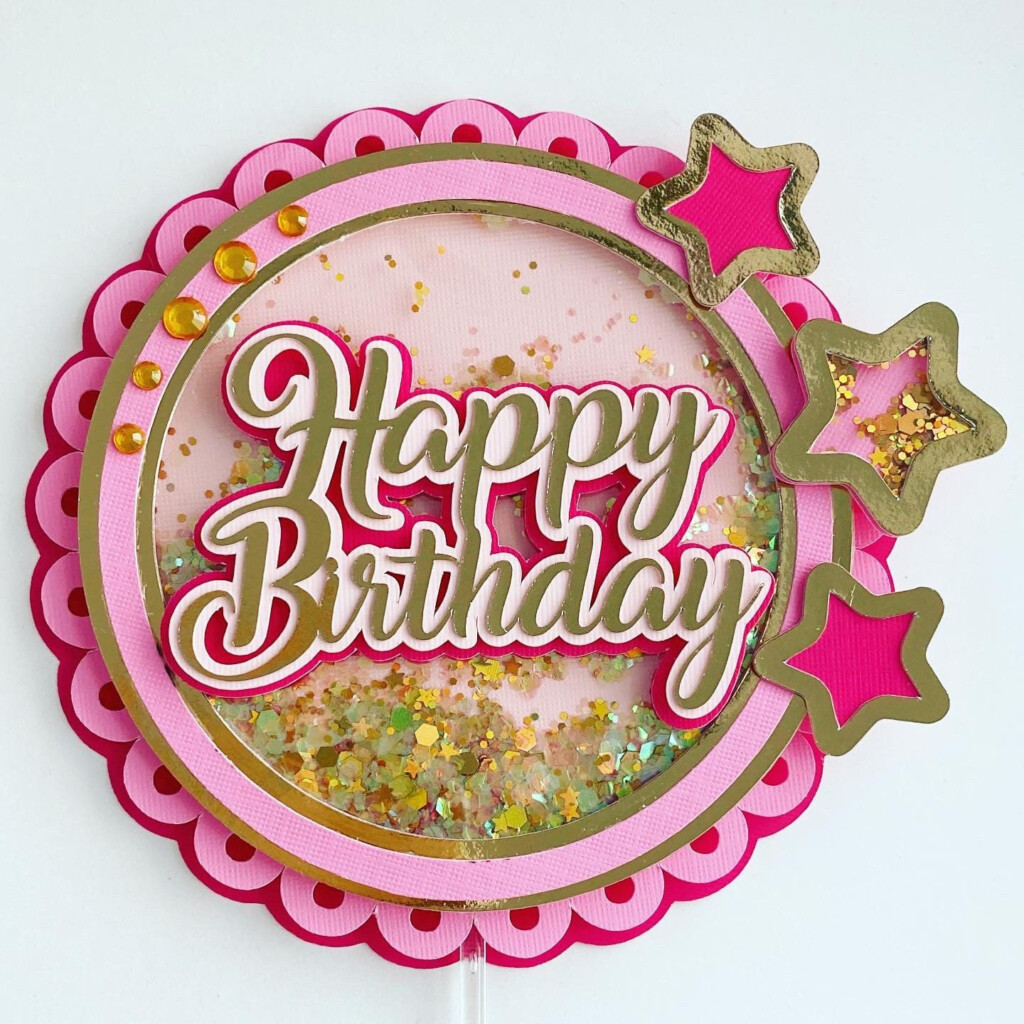 Birthday Cake Topper Printable