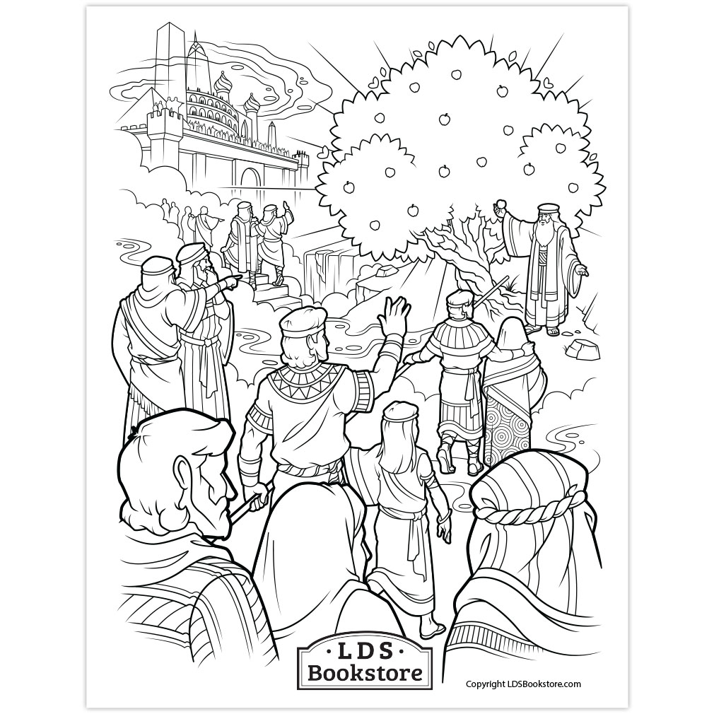 Book Of Mormon Stories Coloring Pages