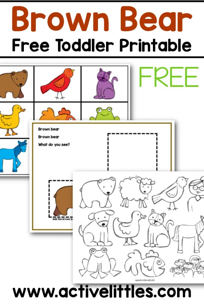 Brown Brown Bear Printables Printable Word Searches