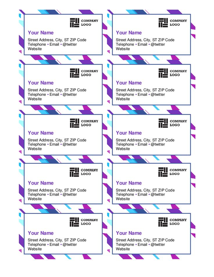 Business Card Templates 29 Free Printable Word PDF Formats 
