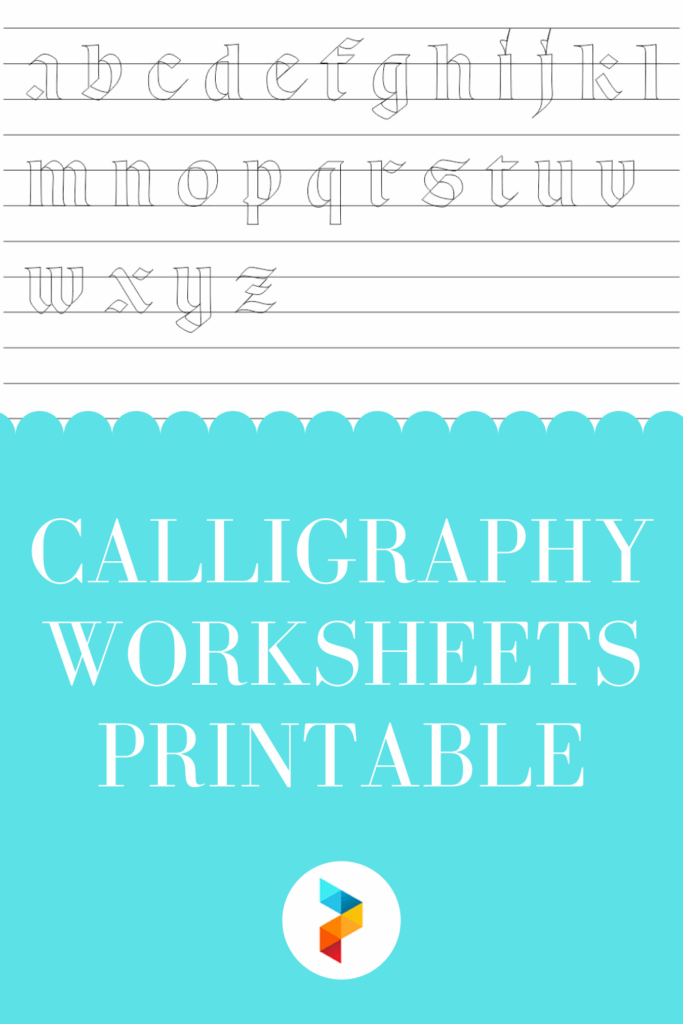Calligraphy Worksheets 7 Free PDF Printables Printablee