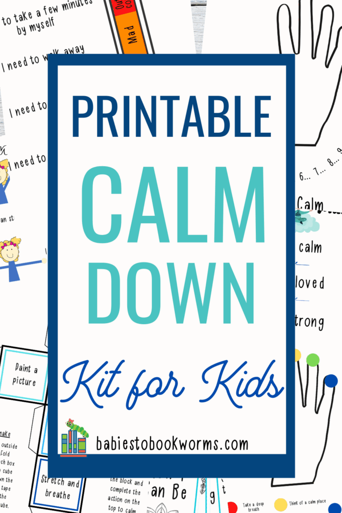 Calm Down Kit Free Printables