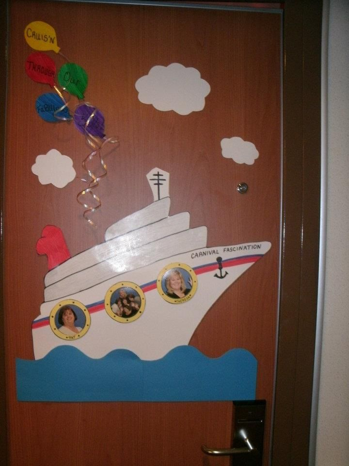Carnival Cruise Cabin Door Free Printable Cruise Door Decorations