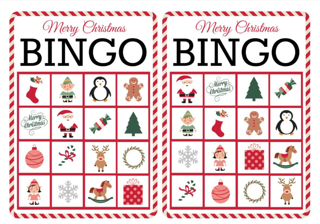 Christmas Bingo Free Printable Pdf Printable Templates Descubra O 