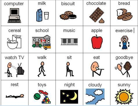 Communication Boards Pdf Free Printable Pecs Pictures
