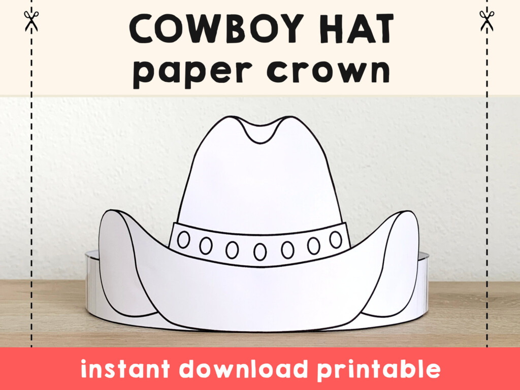 Cowboy Hat Printables