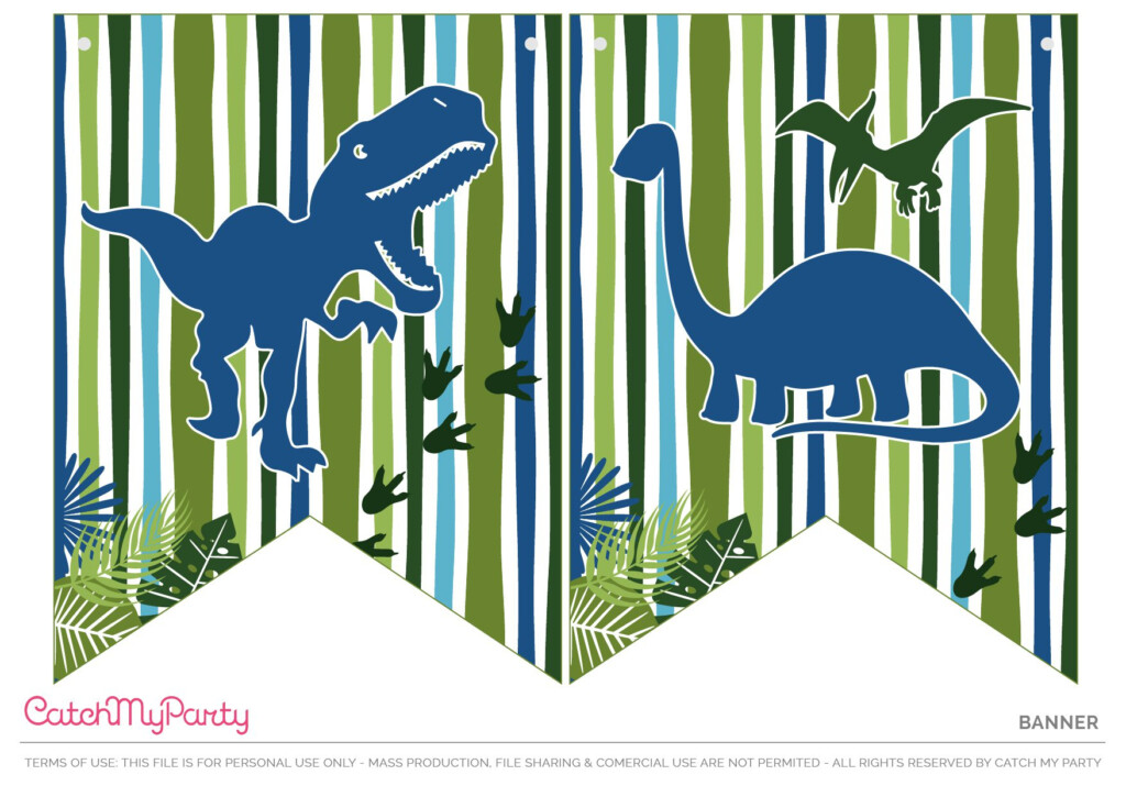Download These Free Dinosaur Birthday Party Printables NOW Catch My 
