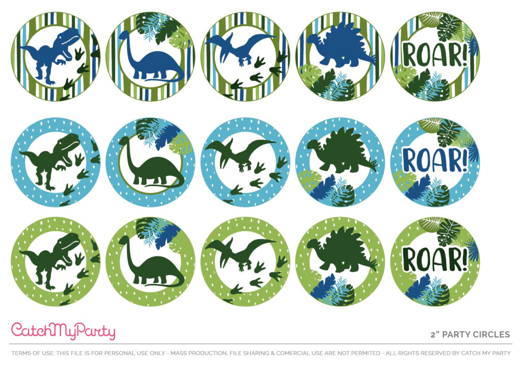 Download These Free Dinosaur Birthday Party Printables NOW Catch My 