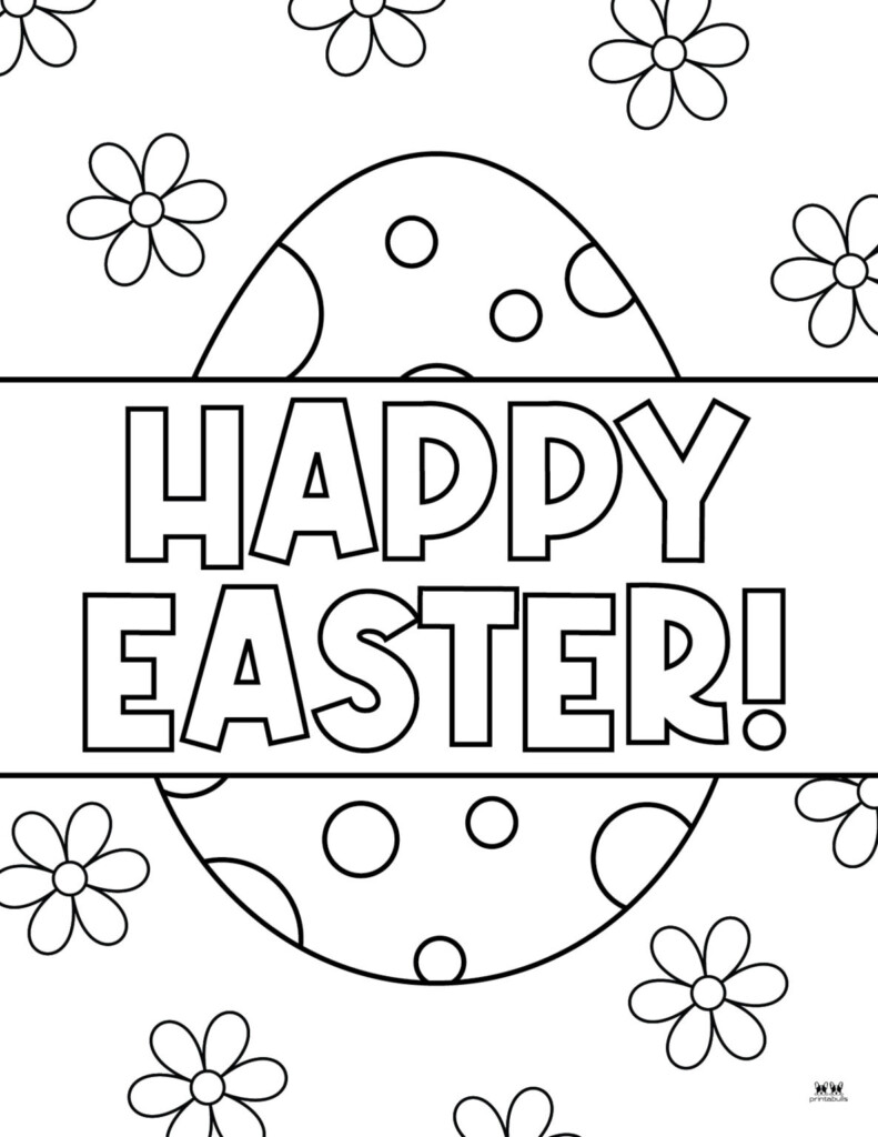 Easter Coloring Pages 51 FREE Printables PrintaBulk