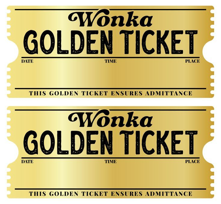 Editable Wonka Golden Ticket 10 Free Pdf Printables Artofit