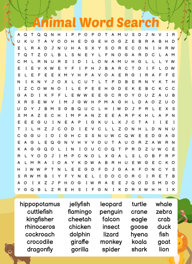Extra Large Print Printable Word Searches Word Search Maker
