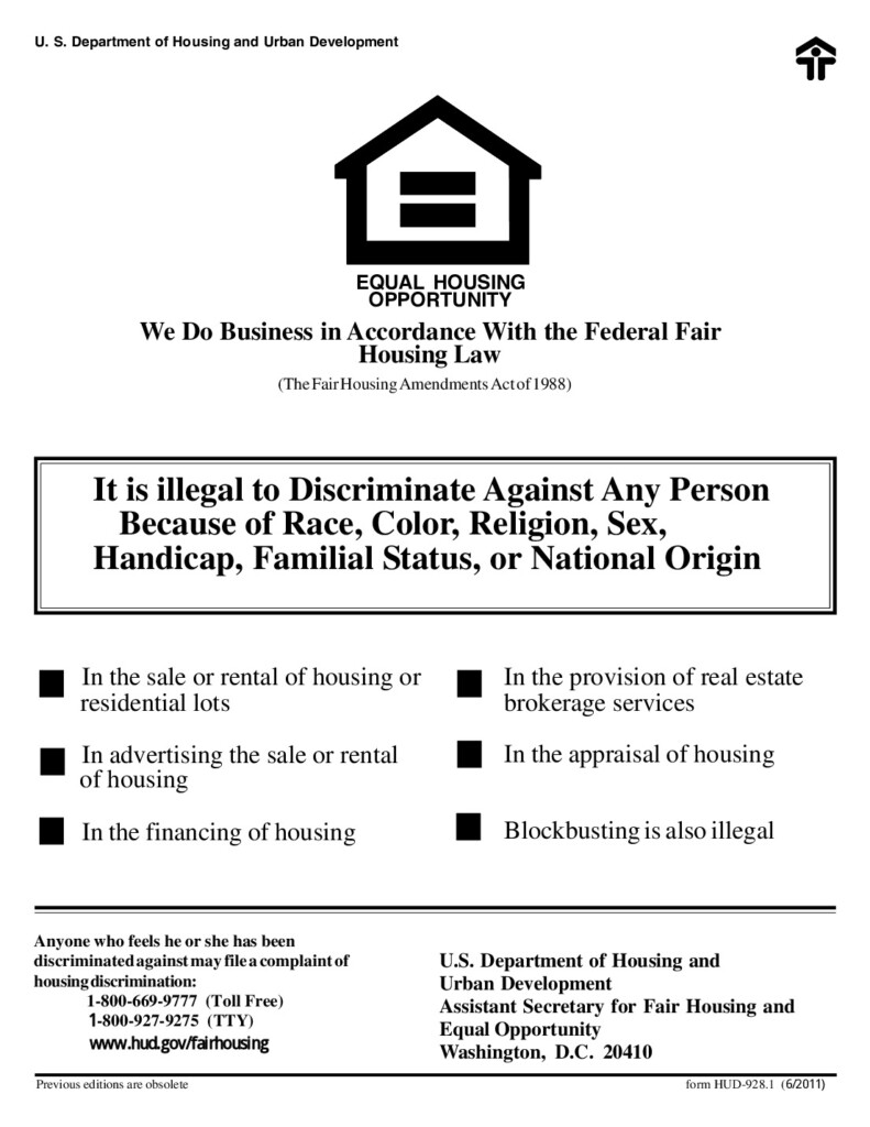 Fair Housing Poster 2025 Sam Lynn