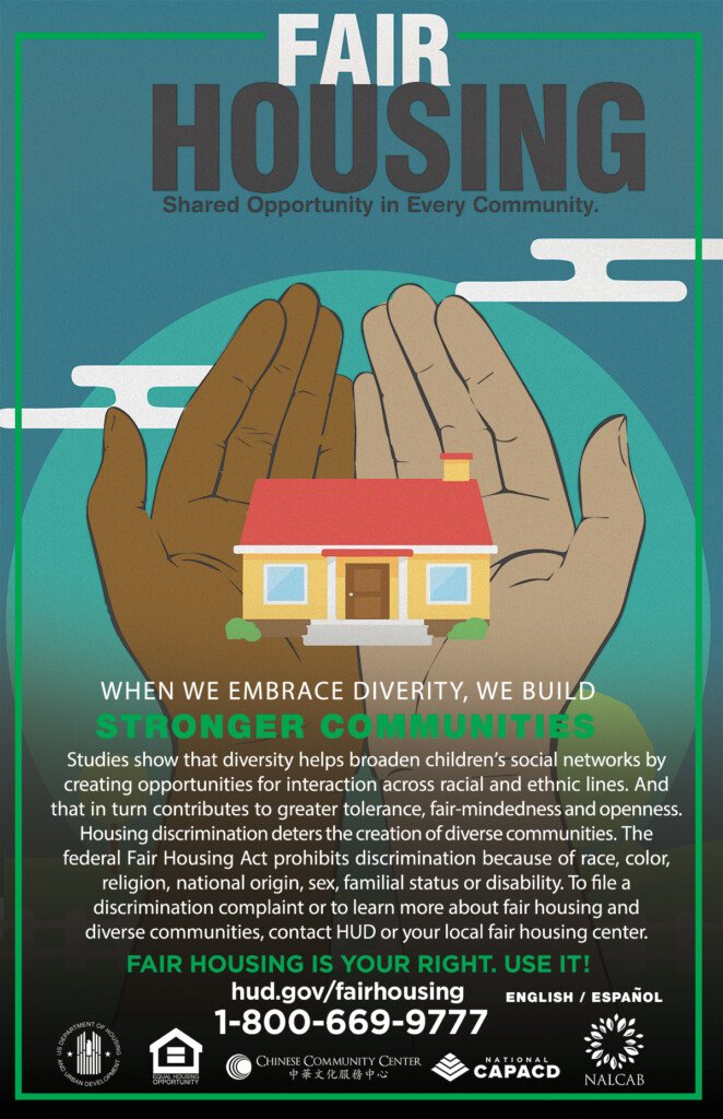 Fair Housing Printable Poster