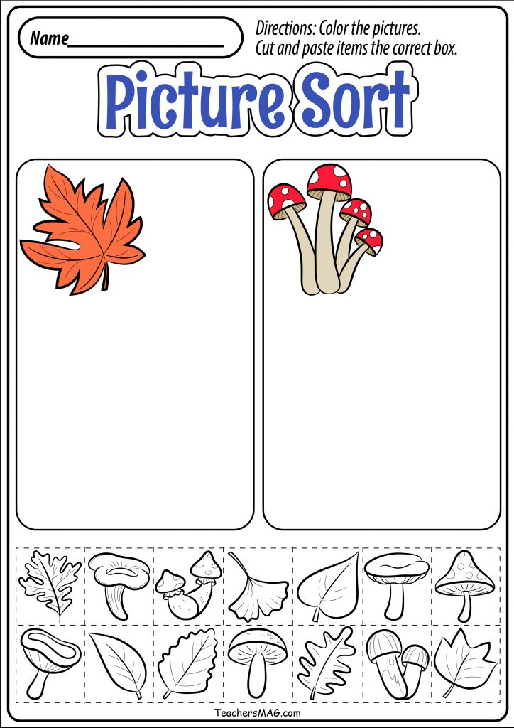 Fall Worksheets And Printables For Preschool TeachersMag