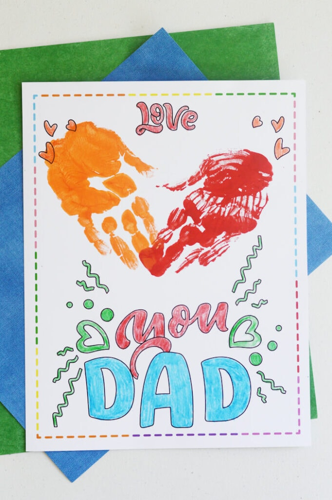 Father 39 s Day Handprint Art Free Printables For Last Minute Gifts 