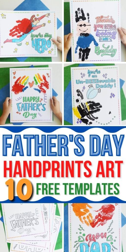 Father 39 s Day Handprint Art Free Printables For Last Minute Gifts 