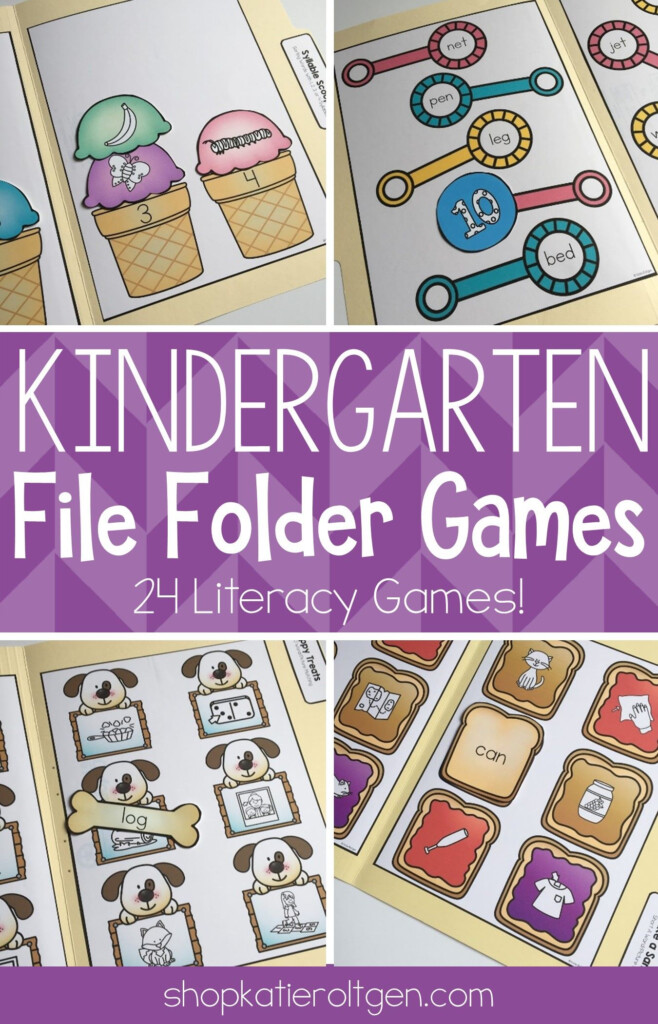 File Folder Activities For Preschool