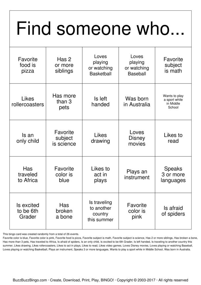 Find A New Friend Who Bingo Cards To Download Print And Customize 