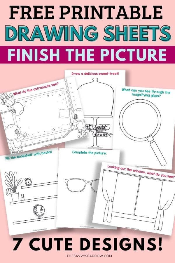 Finish The Picture Printable