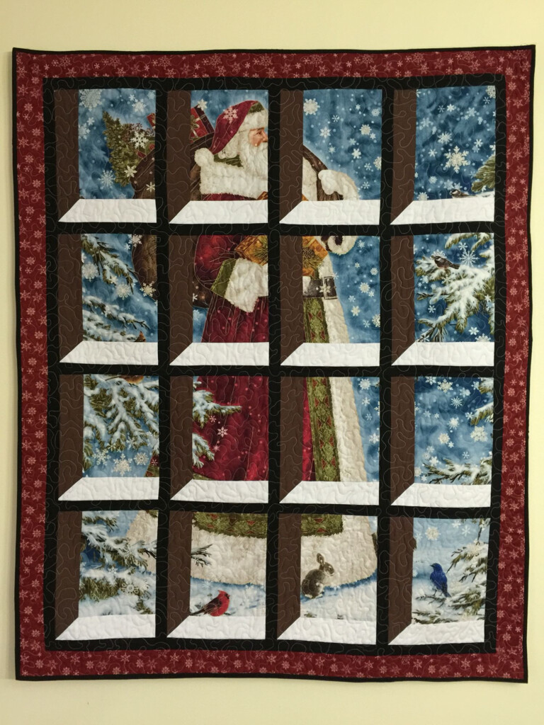 Free Attic Windows Quilt Pattern Yard Of Dark Window Fabric 