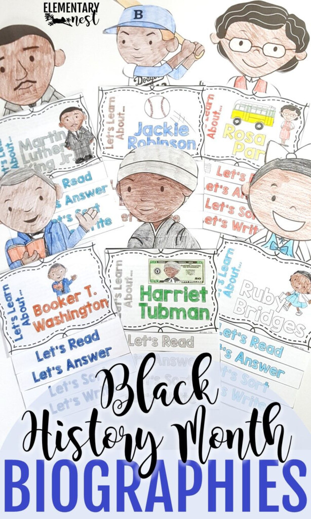 Free Black History Month Activities For Kindergarten Free Worksheets 