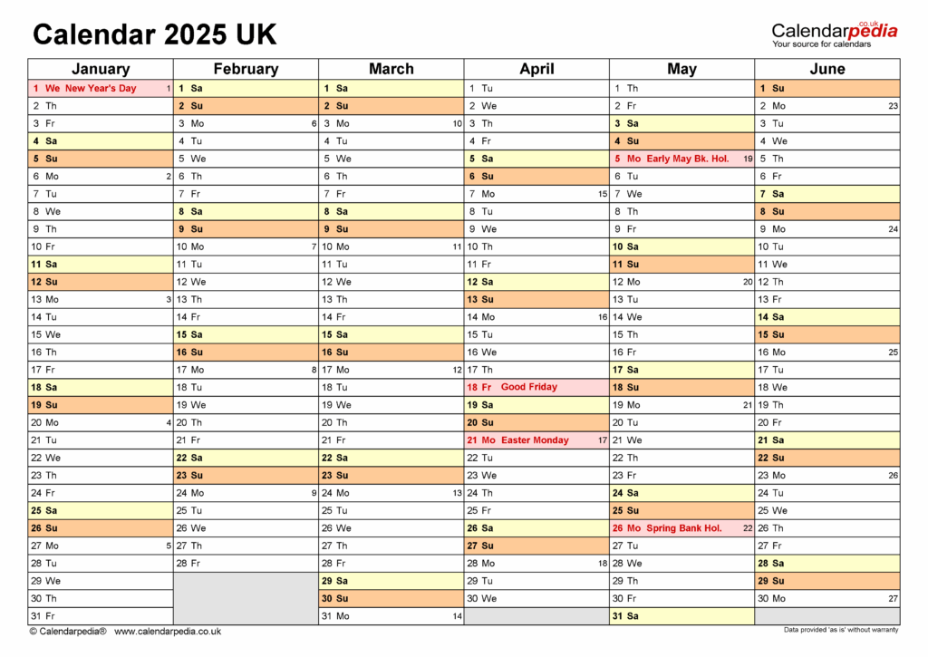 Free Calendar 2025 Uk Tristan N Hansen