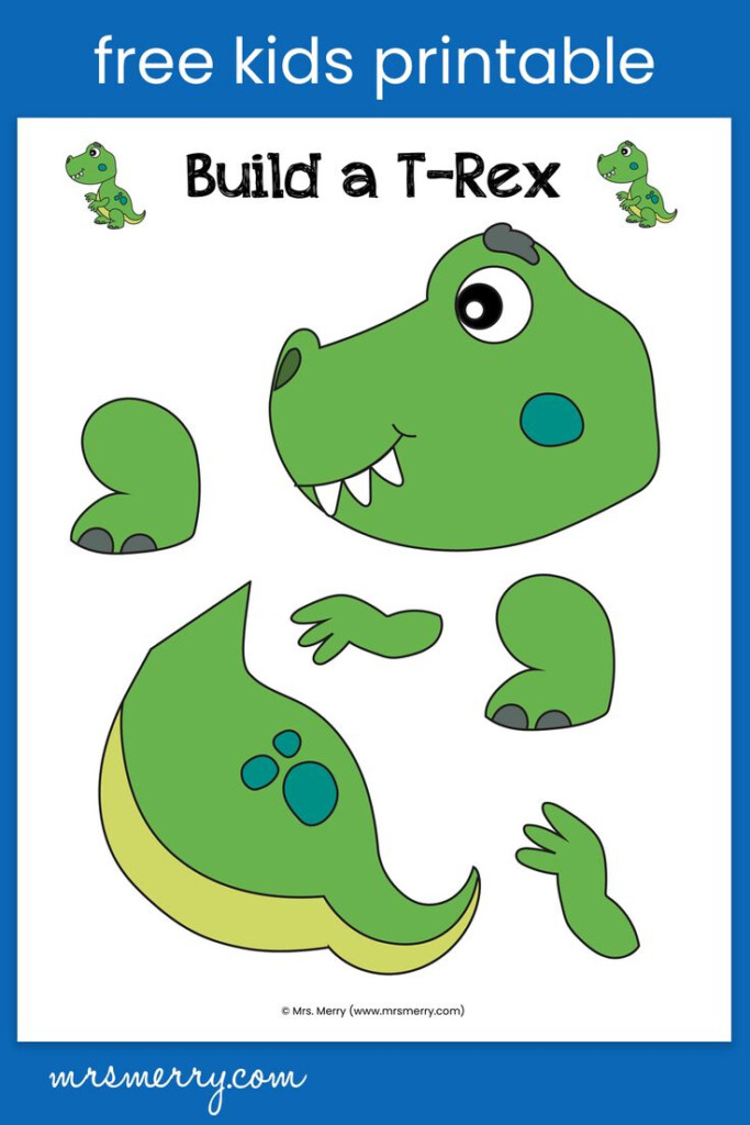 Free Dinosaur Craft For Kids Dino Craft Dinosaur Classroom Dinosaur 