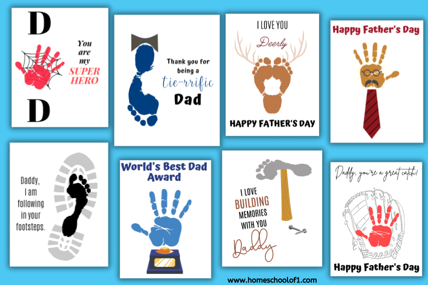 Free Father s Day Handprint Printable Craft Ideas