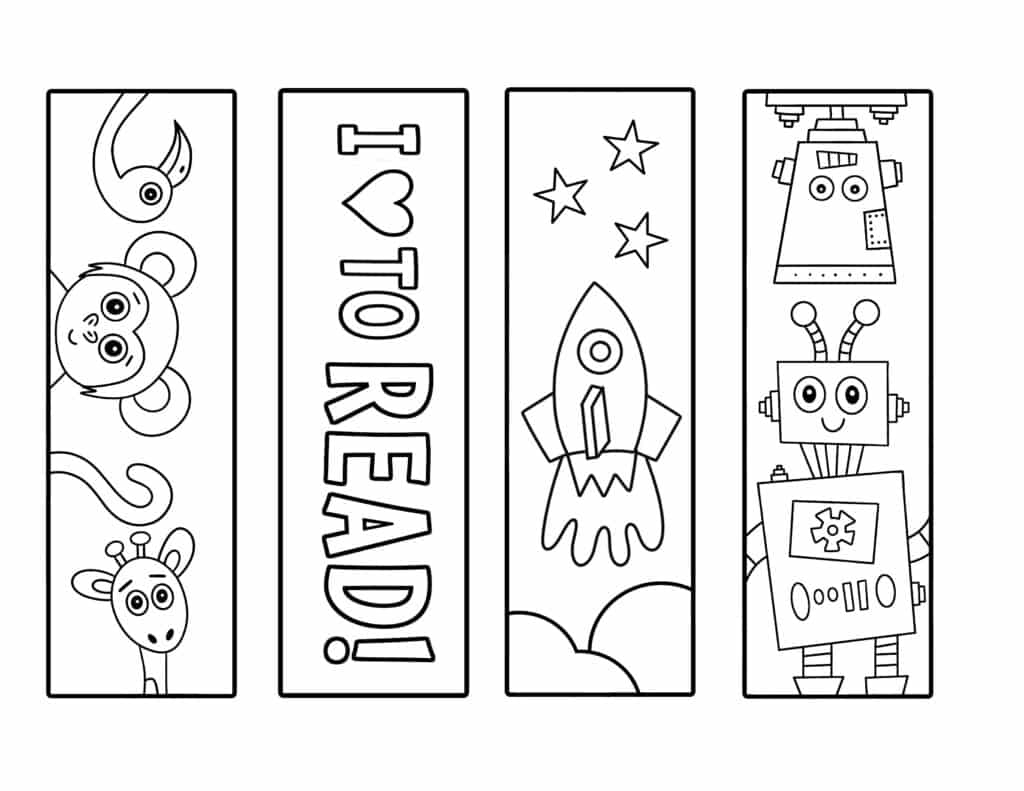 Free Free Printable Kindergarten Bookmarks Download Free Free 