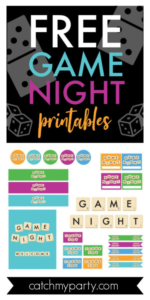 Free Game Night Party Printable Invitations Vrogue co