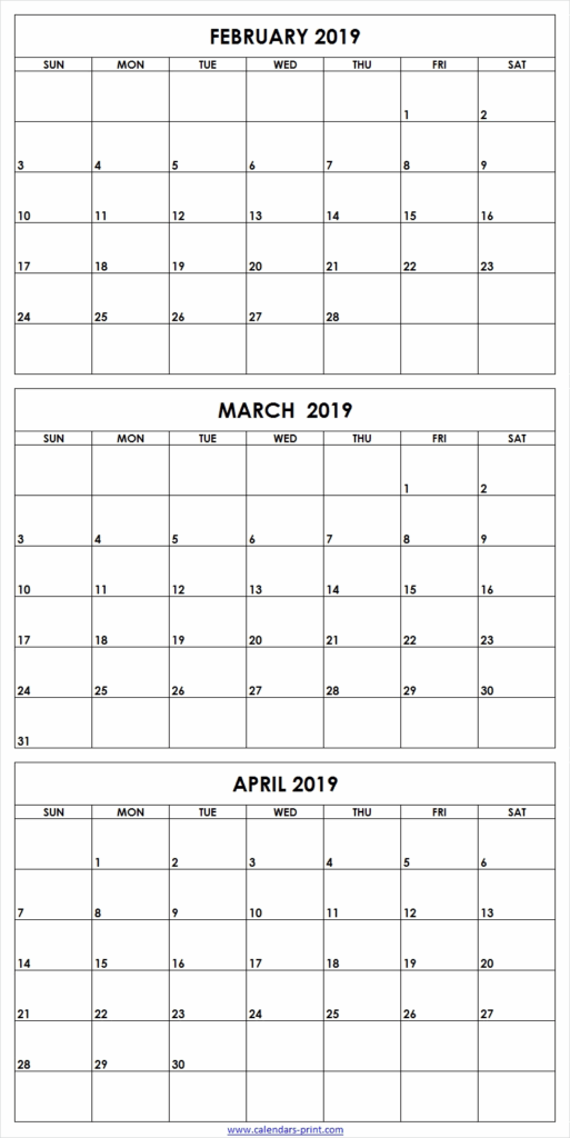 Free Printable 3 Month Calendar 2025 Daniel R Laursen
