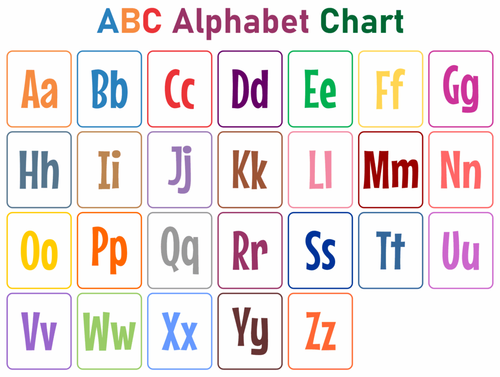 Free Printable Abc