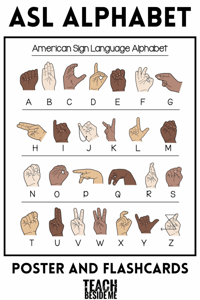 Free Printable Abc Sign Language Chart Free Printables Hub