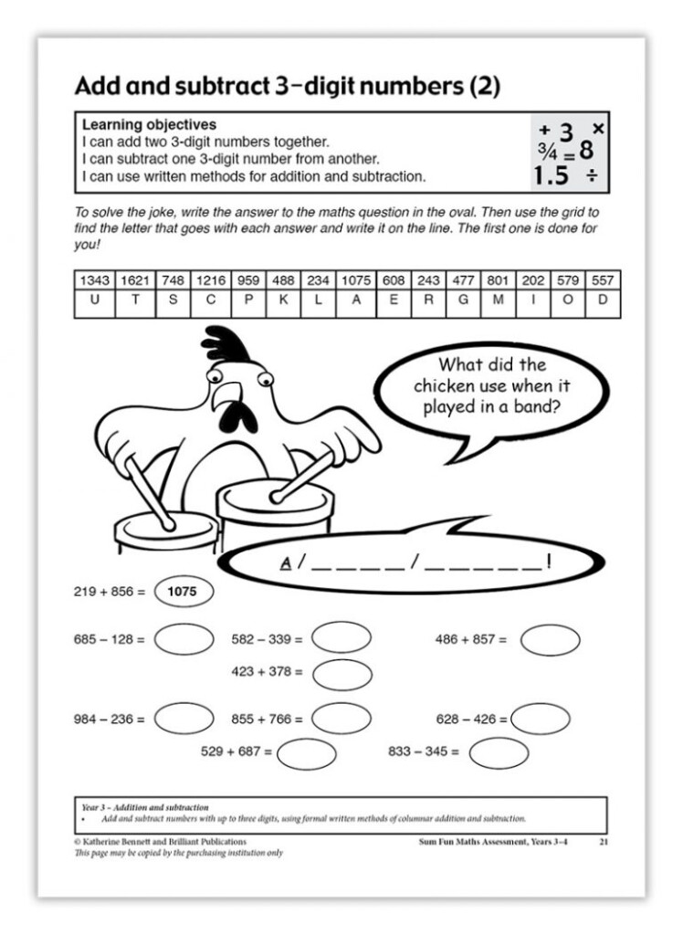 Free Printable Activities For 7 Year Olds