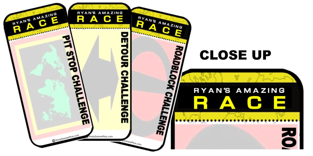 Free Printable Amazing Race Invitations Free Printable
