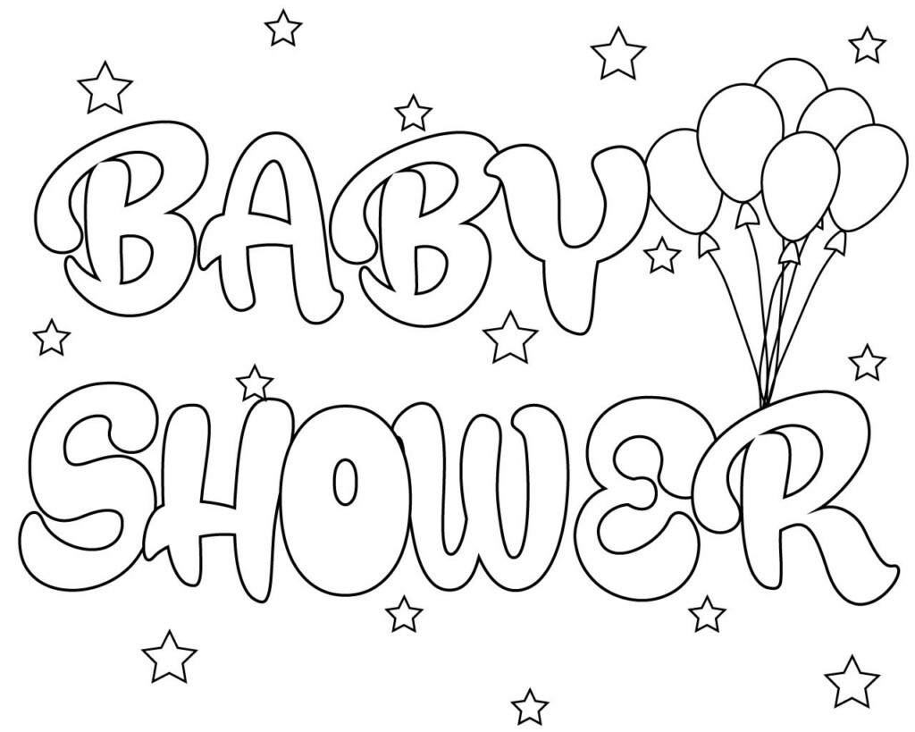 Free Printable Baby Shower Coloring Pages Baby Colori Vrogue co